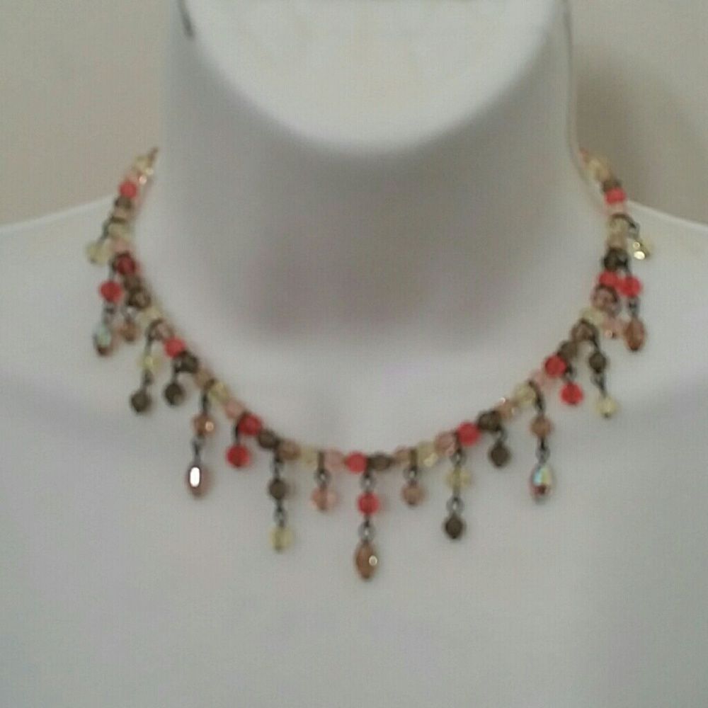 Crystal Necklace 16"